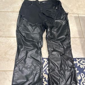 Women’s leather / regular Jean